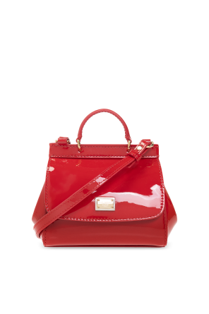 Shoulder bag with logo