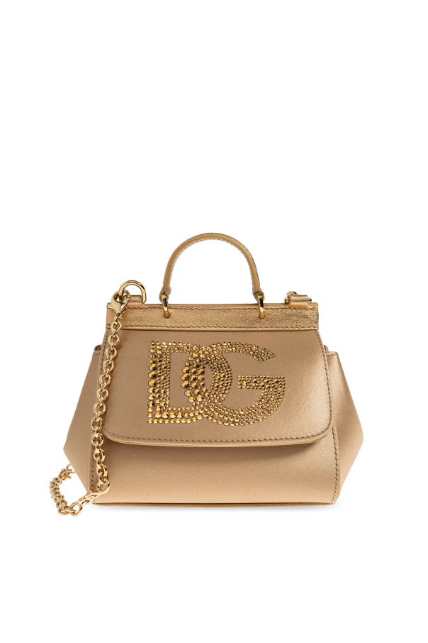 ‘Sicily’ mini top handle bag od Dolce & Gabbana Kids