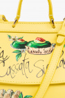 Dolce & Gabbana Kids YELLOW ‘Sicily Mini’ shoulder bag