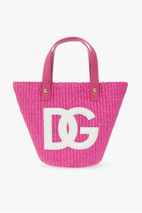 Dolce & Gabbana Kids DG print T-shirt Shopper bag