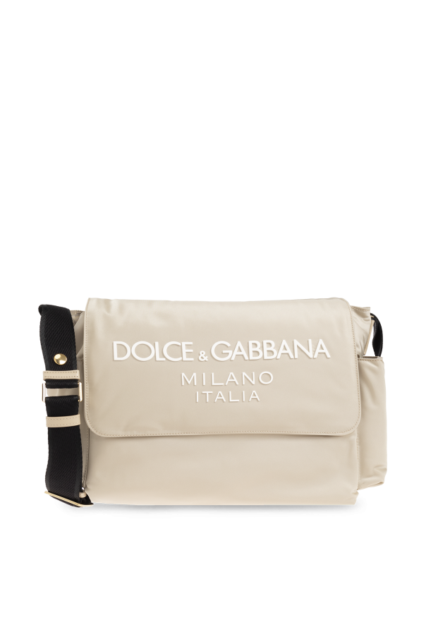 Changing bag with logo od Dolce & Gabbana Kids