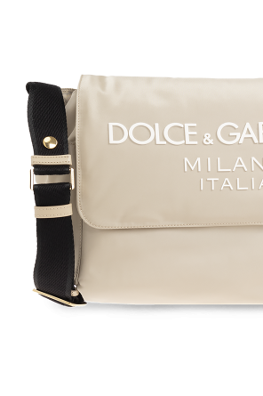 dolce & gabbana long blazer Kids Changing bag with logo