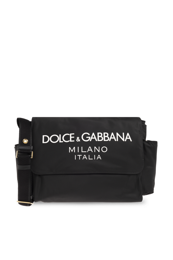 Changing bag with logo od Dolce & Gabbana Kids