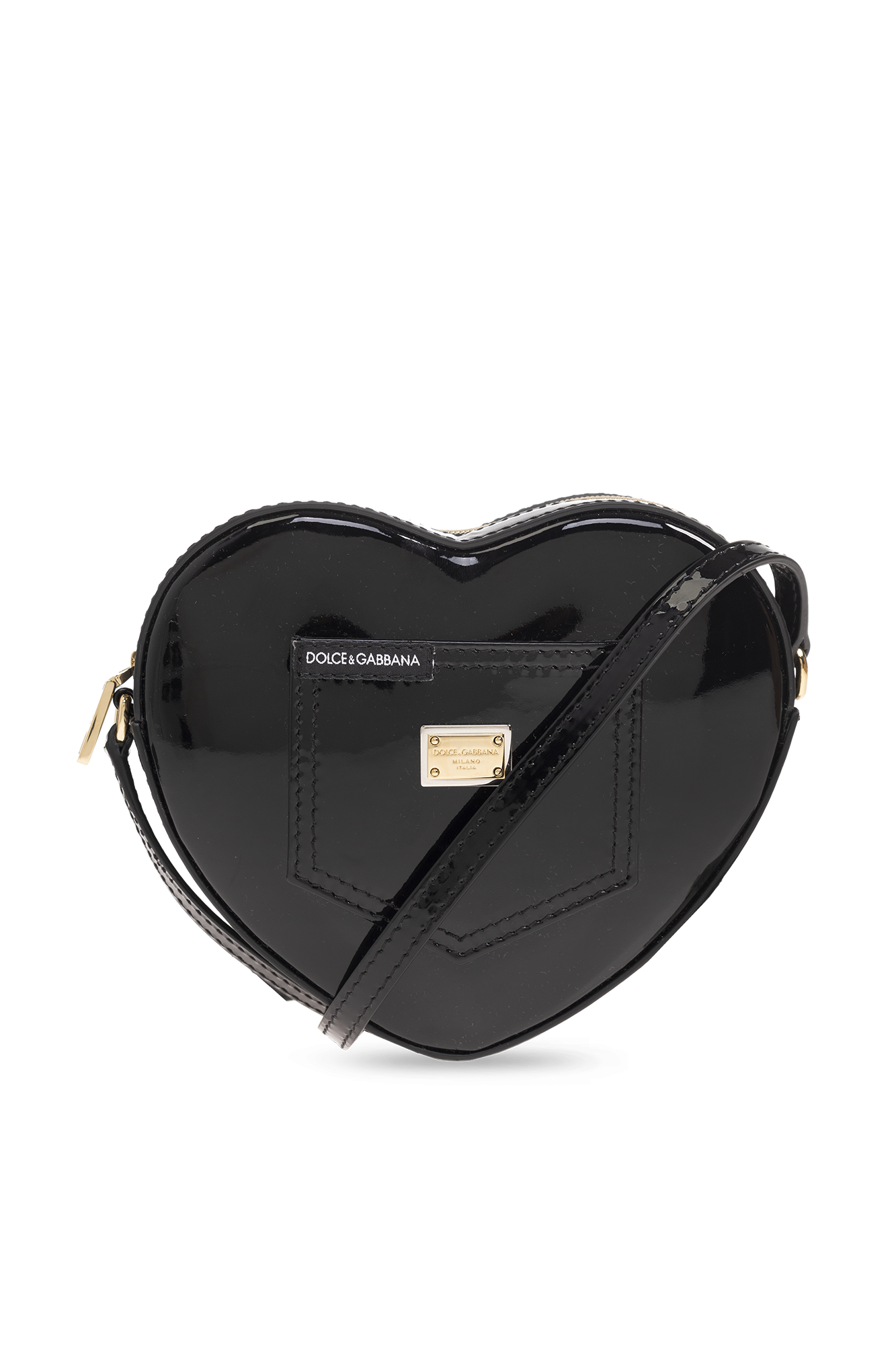 Dolce & Gabbana Pre-Owned 1990's ribbed neck denim jacket Neutrals Heart-shaped shoulder bag