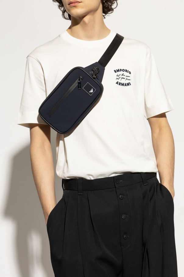 Emporio Armani Belt bag with logo patch