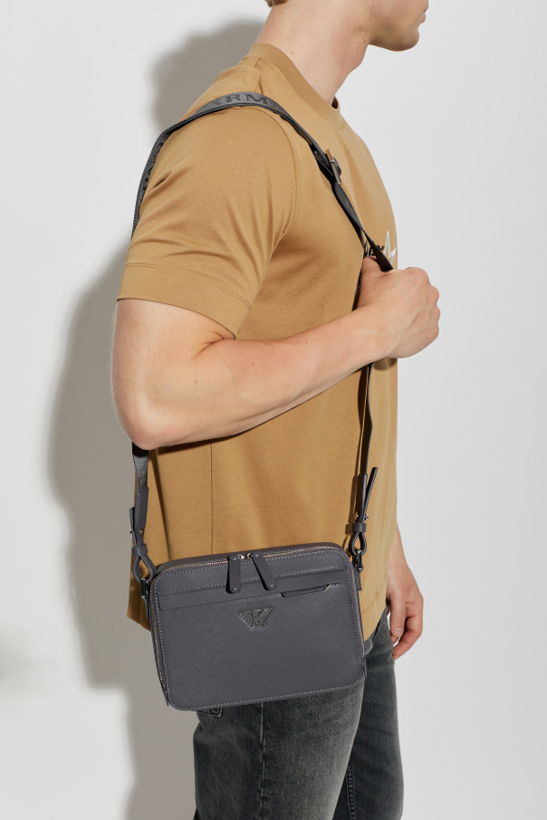 Emporio Armani Bag with an applique in the shape of a logo
