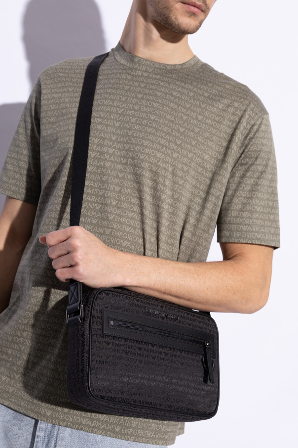 Emporio Armani Shoulder bag with monogram
