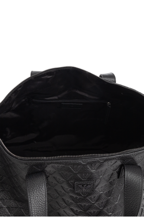 Emporio Armani Monogram carry-on bag