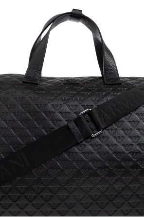 Emporio Armani Monogram carry-on bag