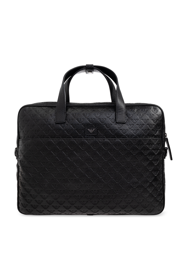 Monogram handheld bag od Emporio Armani