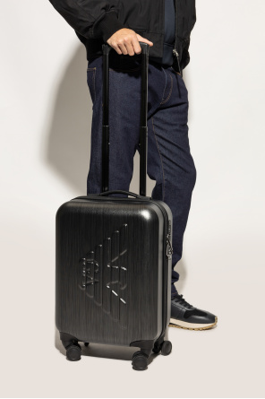 Suitcase with wheels od Emporio Armani