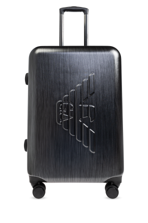 Suitcase with wheels od Emporio Armani