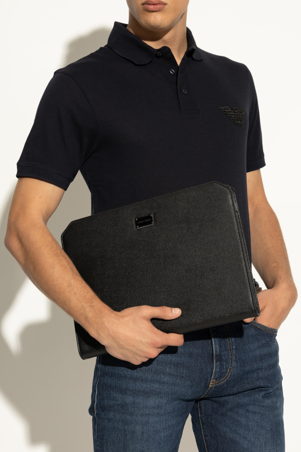 Emporio Armani Lederhandtasche