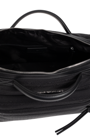 Emporio Armani Handheld bag with monogram