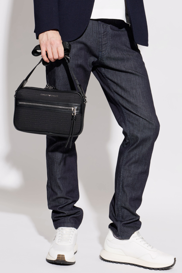 Emporio Armani Shoulder bag with monogram