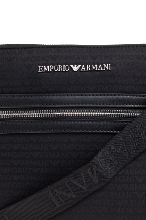 Emporio Armani Shoulder bag with a logo-shaped appliqué