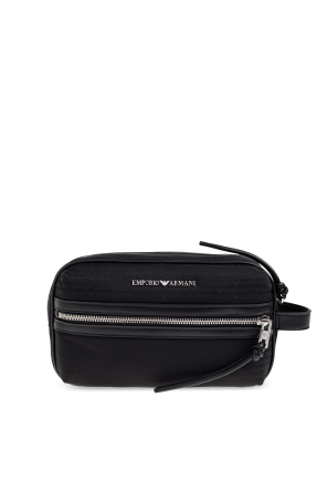 Monogrammed cosmetic bag