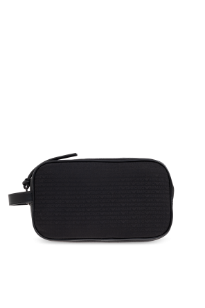 Emporio Armani Kosmetiktasche mit Monogramm