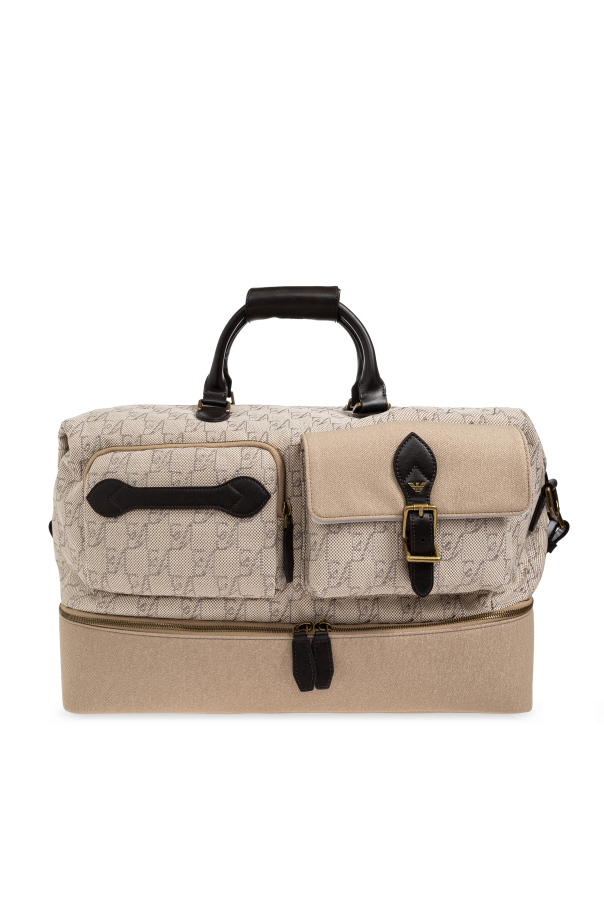 Monogram carry-on bag od Emporio Armani