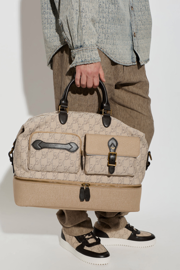 Emporio Armani Monogram carry-on bag