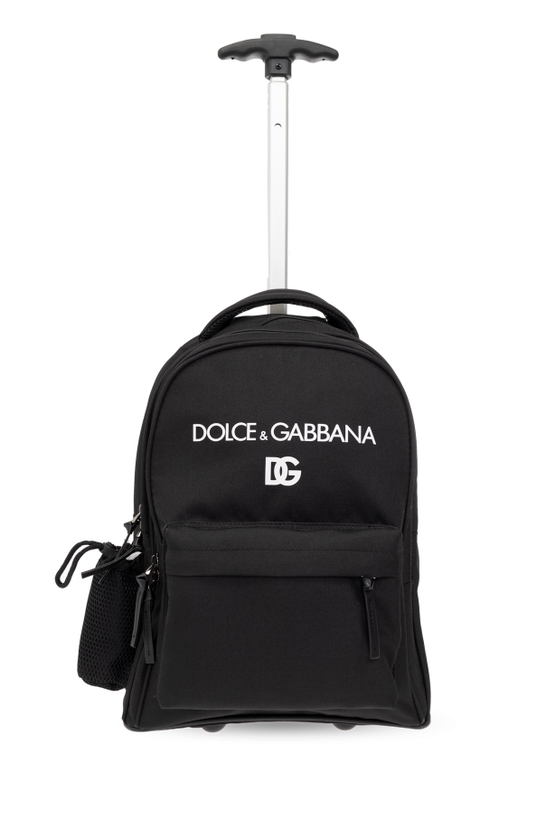 Dolce & Gabbana Kids Backpack with wheels