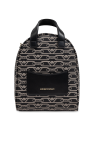 Emporio Armani BLACK Backpack with monogram