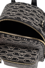 Emporio Armani BLACK Backpack with monogram