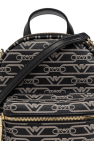 Emporio Armani BLACK Backpack with monogram