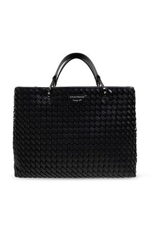 Skórzana torba typu `shopper`