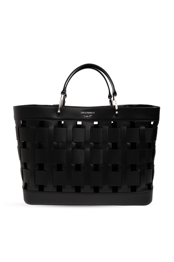 Bag with printed logo od Emporio Armani