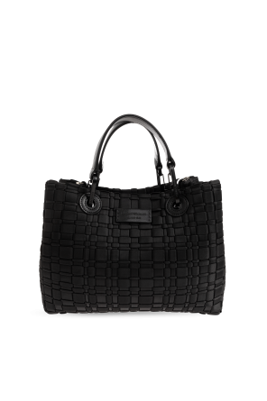 Bolso con parche con logo