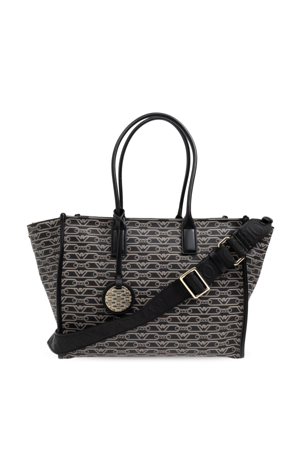 Emporio Armani Torba typu `shopper` z monogramem