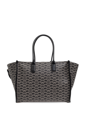 Emporio Armani Torba typu `shopper` z monogramem