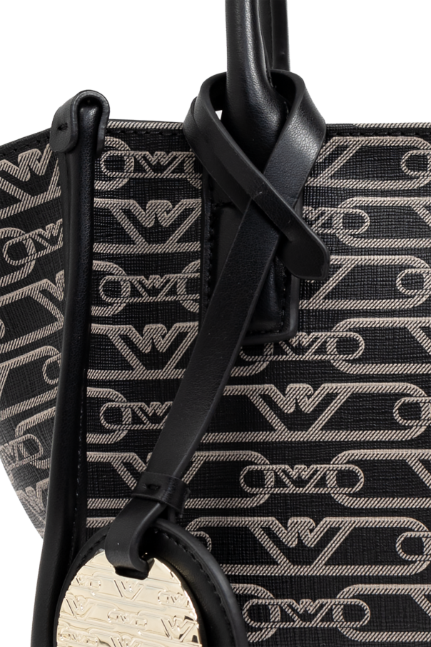 Emporio Armani Shoulder bag with monogram