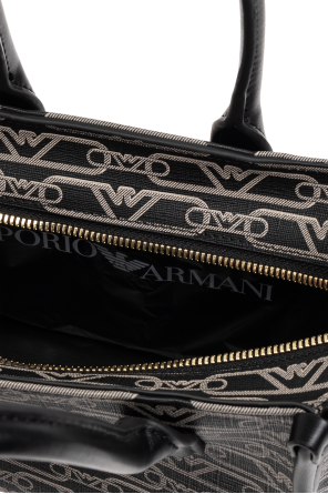 Emporio Armani Torba na ramię z monogramem