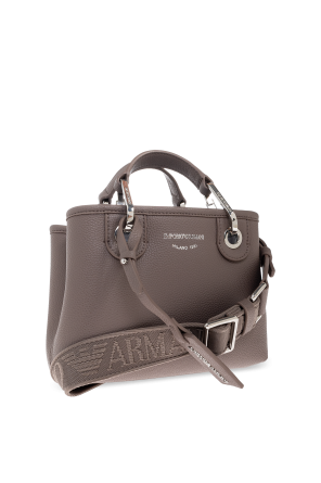 Emporio Armani Torba do ręki z nadrukowanym logo