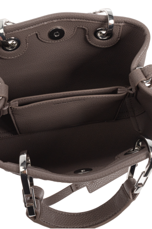 Emporio Armani Torba do ręki z nadrukowanym logo