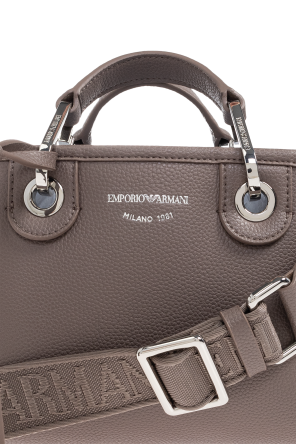 Emporio Armani Torba do ręki z nadrukowanym logo