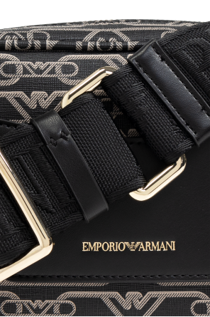 Emporio Armani Torba na ramię z monogramem