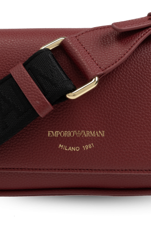 Emporio single-breasted armani Shoulder bag with printed logo