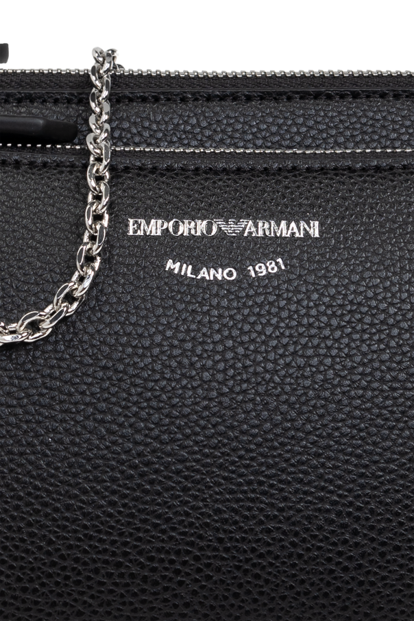 Emporio Armani Torba na ramię z nadrukowanym logo