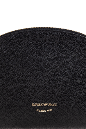 Emporio Armani Neceser de cuero