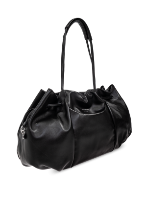 Emporio Armani Bolso de hombro de cuero
