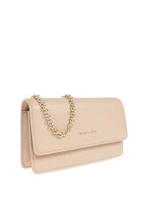 Emporio Armani Leder-Clutch