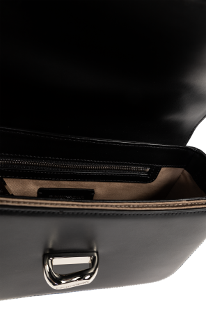 Emporio Armani Leather shoulder bag with logo