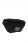 Diesel BLACK 'F-Suse' logo belt bag