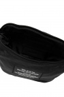 Diesel BLACK 'F-Suse' logo belt bag