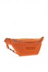 Kenzo ORANGE Belt bag with logo