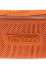 Kenzo ORANGE Belt bag with logo