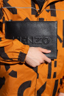 Kenzo Leather clutch with logo